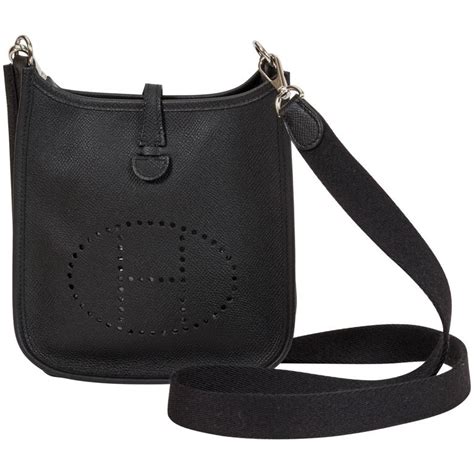 evelyne hermes black|Hermes evelyne bag mini.